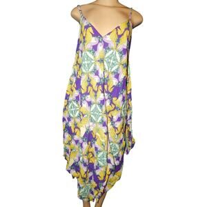ANTHROPOLOGIE Women Dress Size M/L Seahorse Print